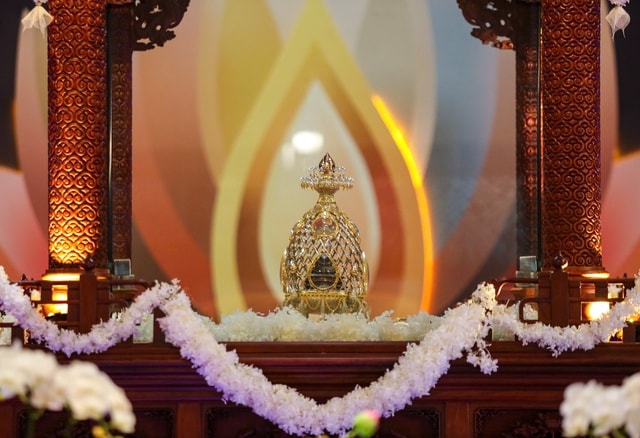 Lịch chiêm bái xá lợi Phật ở Việt Nam sau đại lễ Vesak 2025- Ảnh 1.