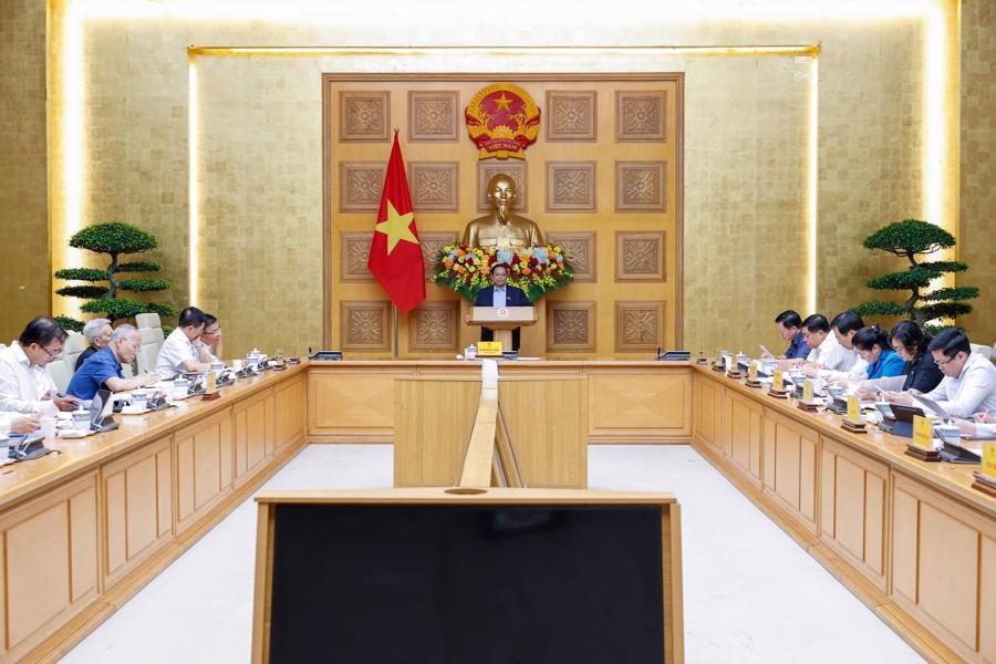 Quang cảnh cuộc làm việc - Ảnh: VGP
