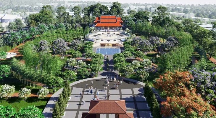 Bình Dương khởi công khu lưu niệm cụ phó bảng Nguyễn Sinh Sắc - Ảnh 1.
