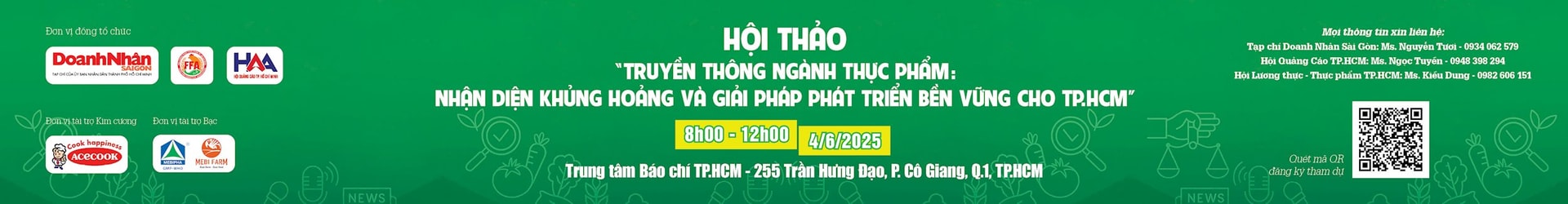Hội thảo Thực phẩm DNSG