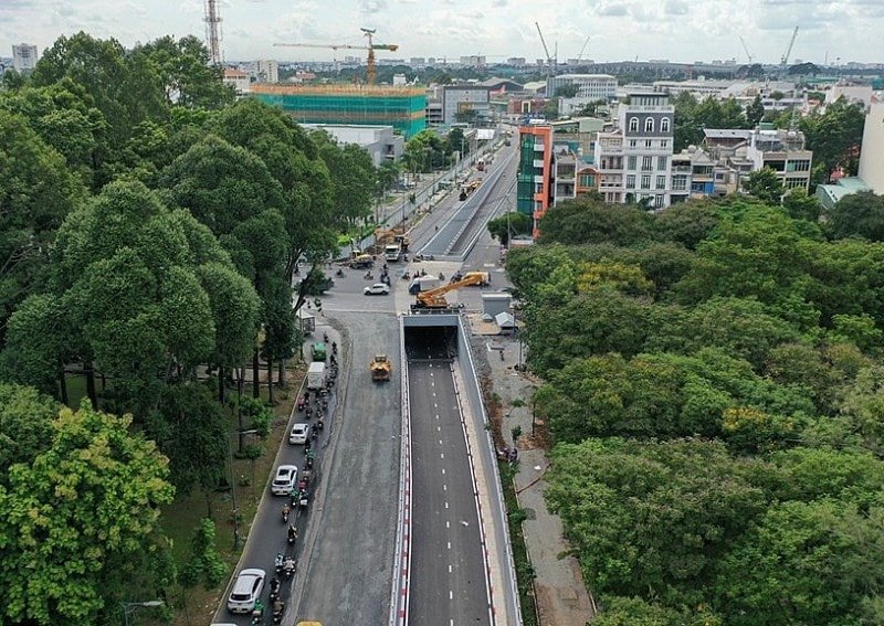 Thông xe hầm chui Trần Quốc Hoàn kết nối nhà ga T3 sân bay Tân Sơn