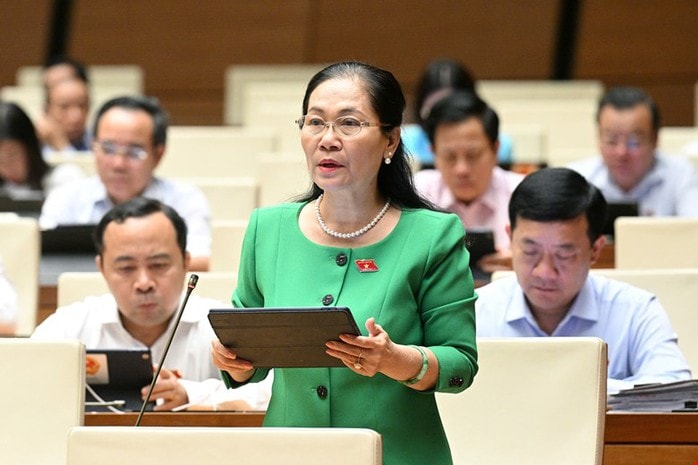 Đại biểu Nguyễn Thị Lệ: TP HCM mong muốn cơ chế tài chính - ngân sách phù hợp- Ảnh 1.