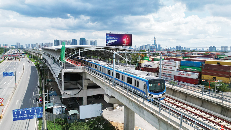 Tuyến Metro Bến Thành - Suối Tiên: Hành trình về đích - Nhịp sống kinh tế Việt Nam & Thế giới
