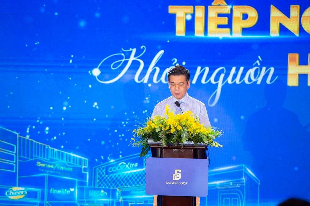 PHÓ CHỦ TỊCH UBND TP.HCM NGUYỄN VĂN DŨNG PHÁT BIỂU CHỈ ĐẠO TẠI GALA 36 NĂM THÀNH LẬP SAIGON CO.OP