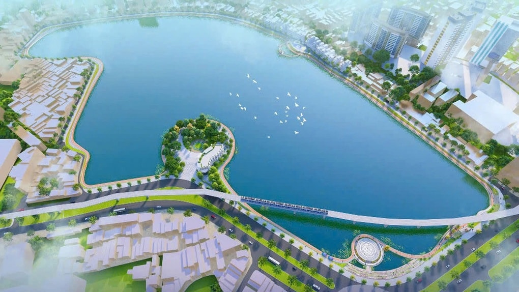 Hà Nội thu hồi toàn bộ hơn 5.600m2 bán đảo hồ Đống Đa làm vườn hoa | Báo Dân trí