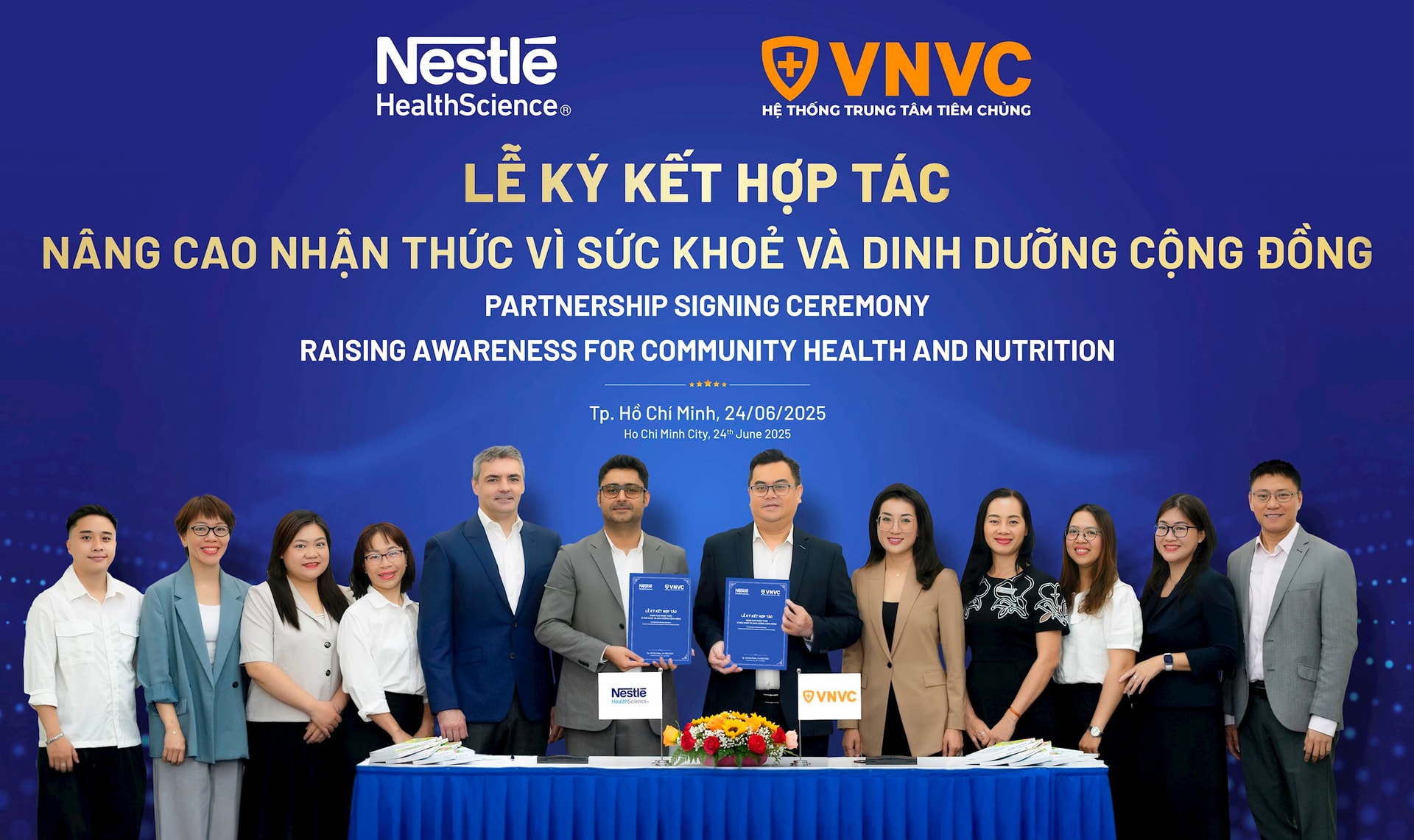 1 VNVC_Ký kết_Nâng cao nhận thức sức khỏe và dinh dưỡng trẻ em 24.6.2025