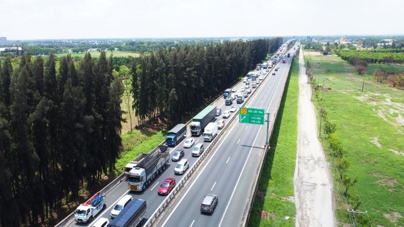 Vừa mở rộng cao tốc TP.HCM- Trung Lương vừa cho xe lưu thông | Báo điện tử An ninh Thủ đô