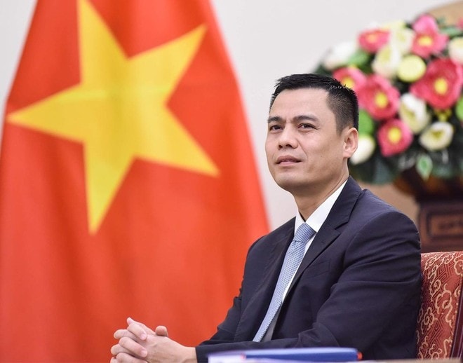 TT Bo Ngoai giao Dang Hoang Giang