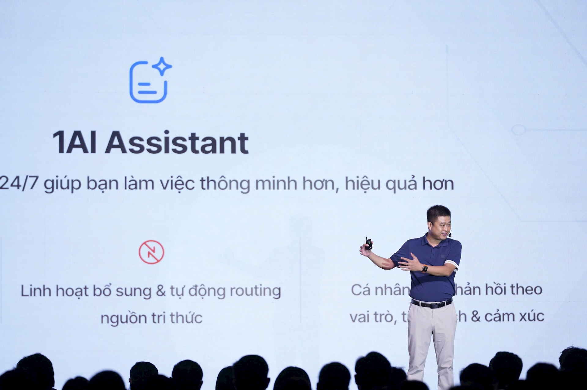 Ông Nguyễn Đức Minh - Co-founder & CTO 1Office giới thiệu về Lowcode Platform