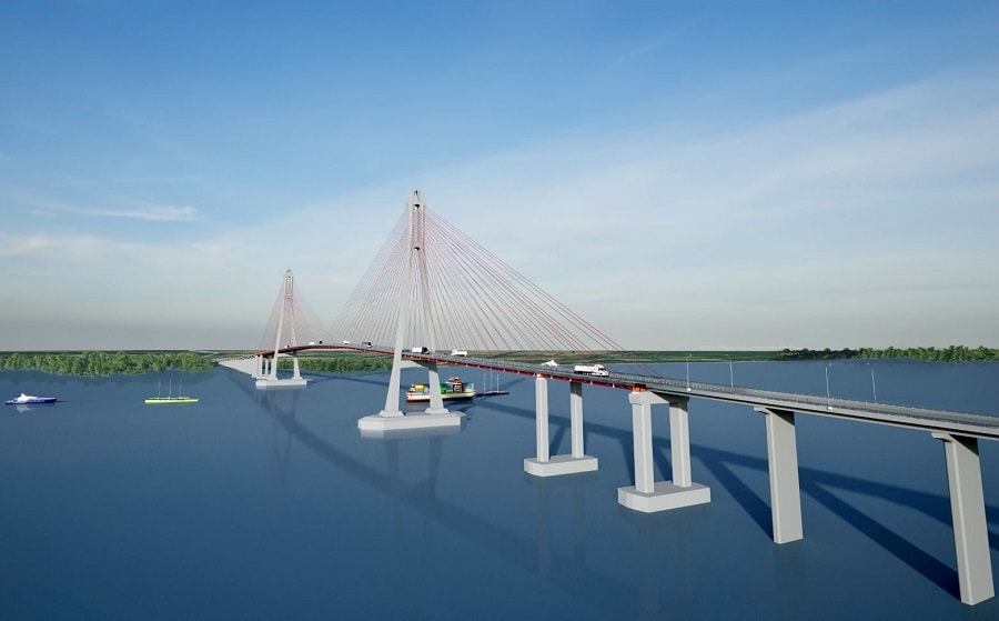 Khởi công cầu Đại Ngãi 1 hơn 3.900 tỷ đồng nối Trà Vinh – Sóc Trăng