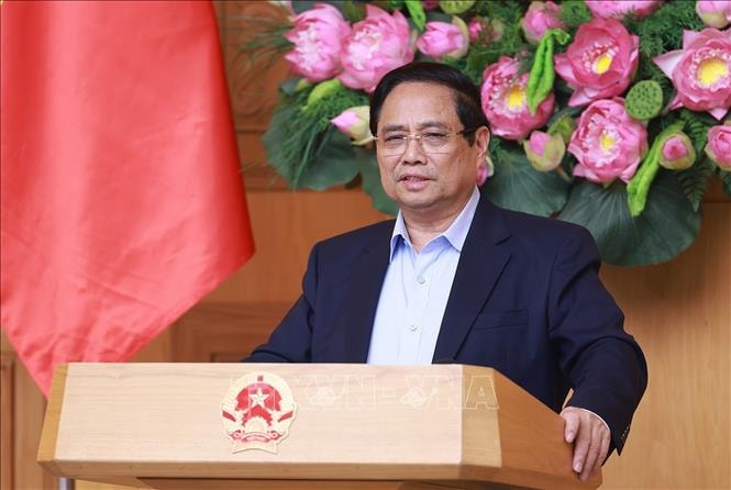 Thủ tướng chủ trì cuộc họp sơ kết 1 tháng vận hành chính quyền địa phương 2 cấp | baotintuc.vn