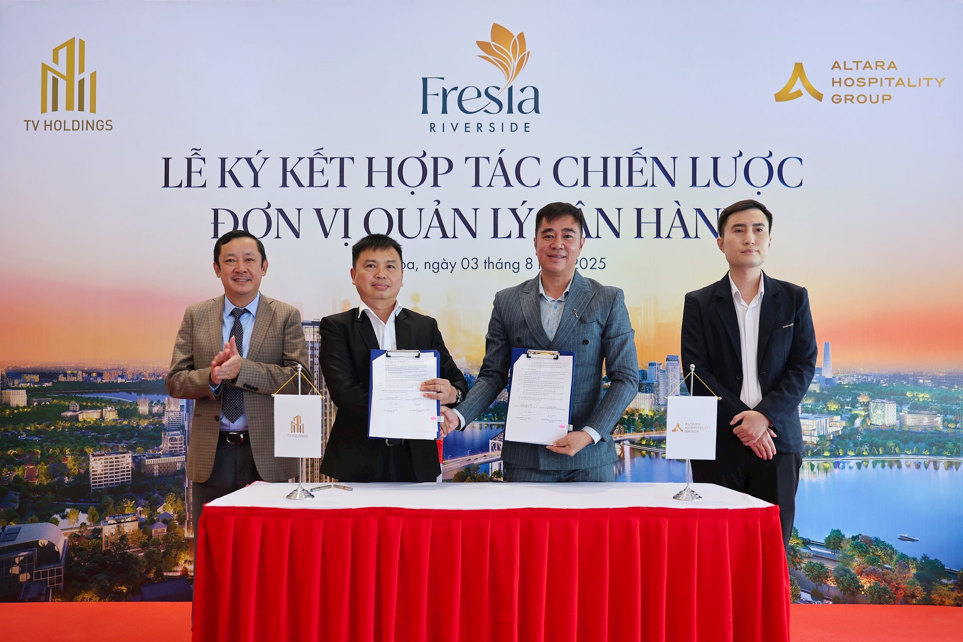 CĐT và đơn vị quản lý vận hành Altara ký kết hợp tác