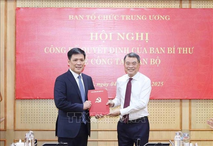 Ban Bí thư bổ nhiệm Phó trưởng Ban Tổ chức Trung ương- Ảnh 1.