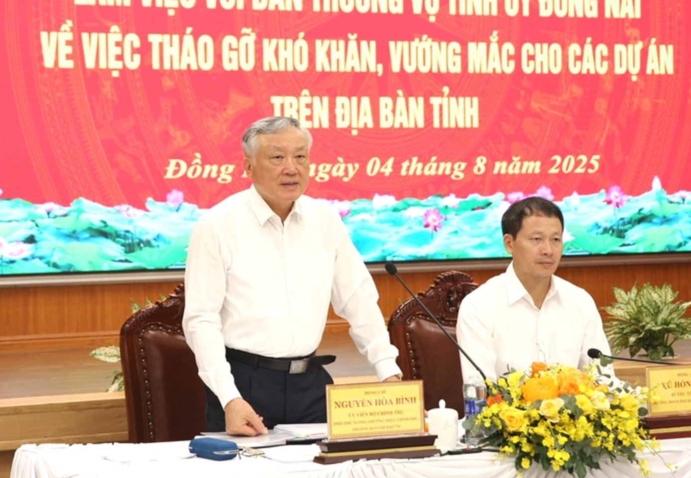 PTT lam viec Dong Nai