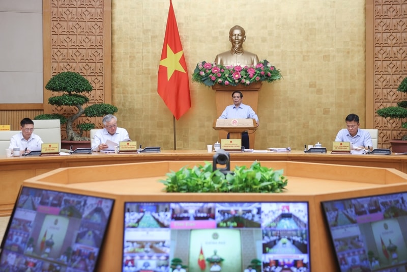 Thủ tướng chủ trì phiên họp - Ảnh: VGP