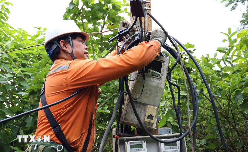 Tập đoàn Điện lực Việt Nam ứng phó khẩn cấp bão số 5 (KAJIKI) | Vietnam+ (VietnamPlus)