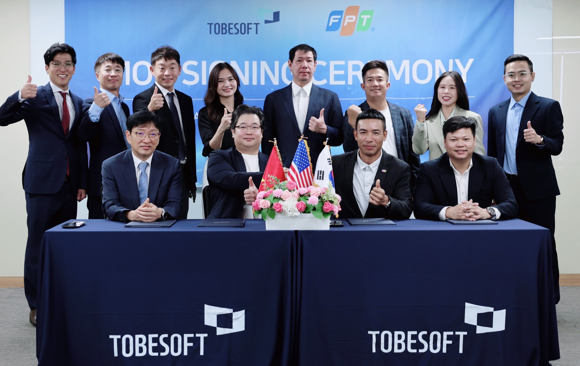 TOBESOFT - FPT MOU CEREMONY