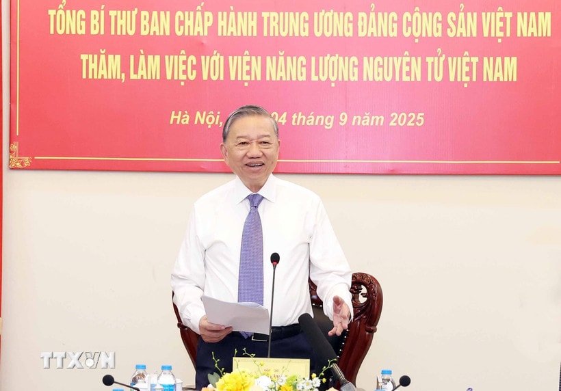 TBT To Lam - Vien nang luong nguyen tu