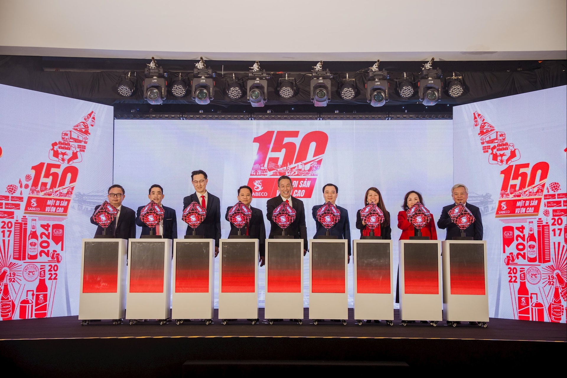 Chiến dịch _150 Năm Di Sản Vươn Cao_ của SABECO chính thức được khởi động