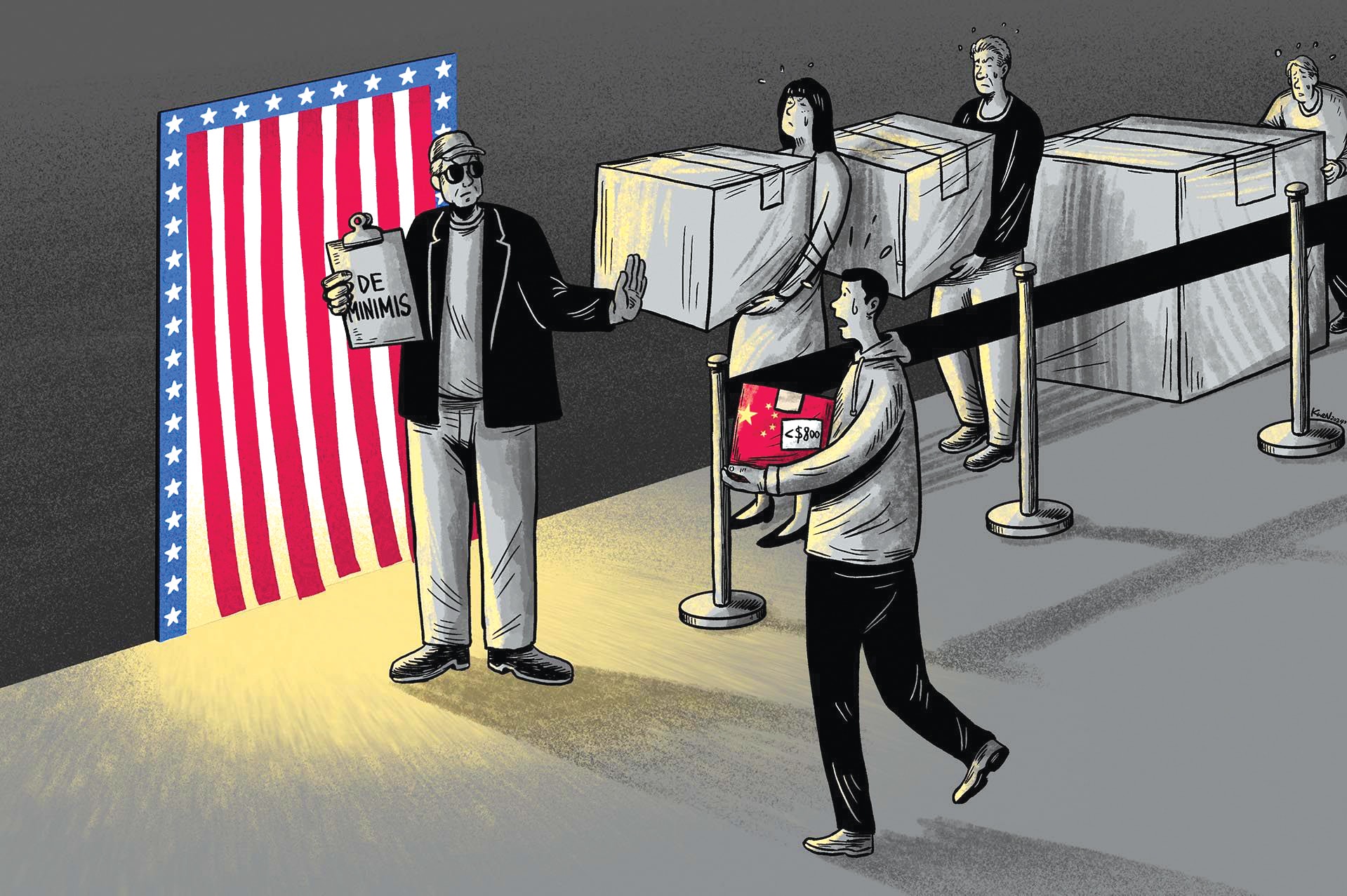 Bưu chính toàn cầu đình trệ vì Mỹ hủy miễn thuế de minimis