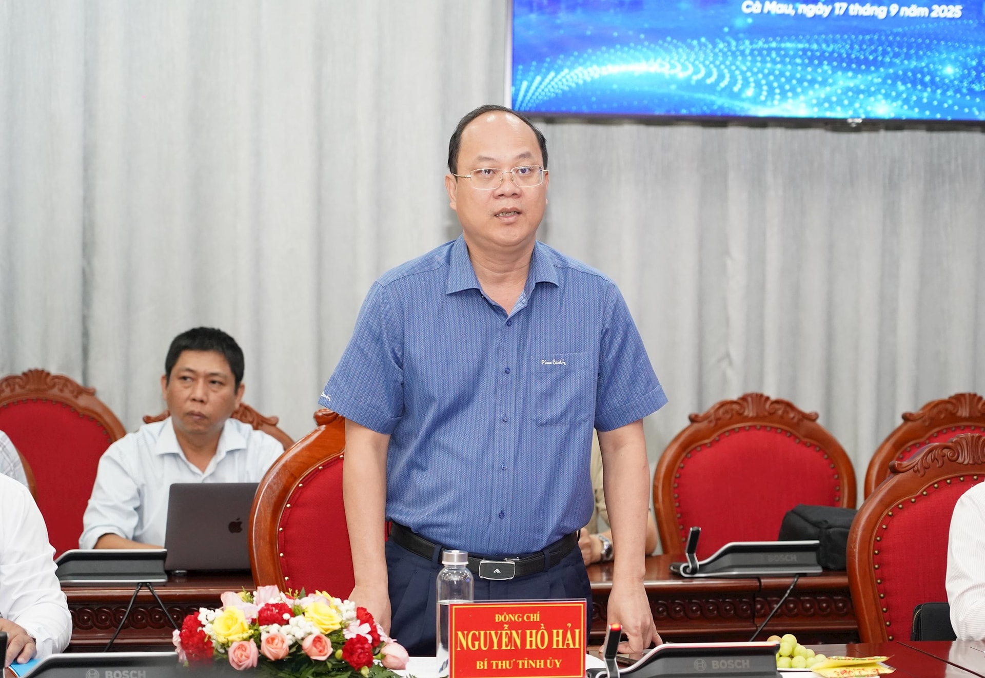 O Nguyen Ho Hai - Bi thư Ca Mau