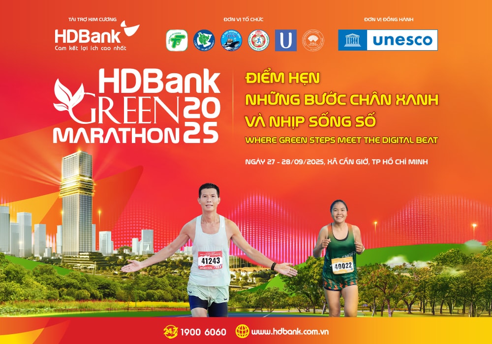 Hình 1_HDBank Green Marathon 2025 - Điểm hẹn của những bước chân xanh và nhịp sống số