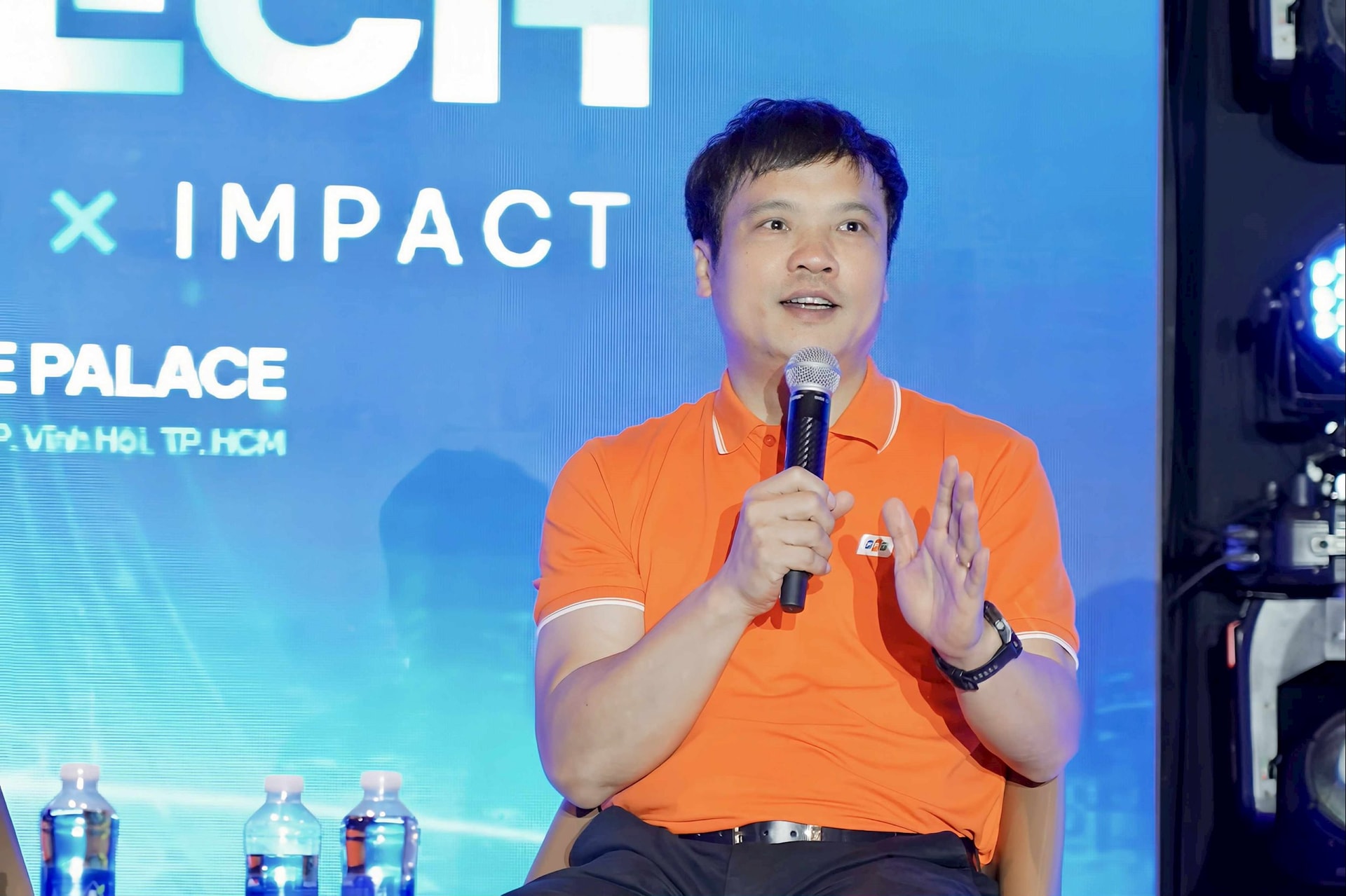 Ông Nguyễn Văn Khoa - Tổng Giám đốc FPT chia sẻ tại Leaders Forum 2025