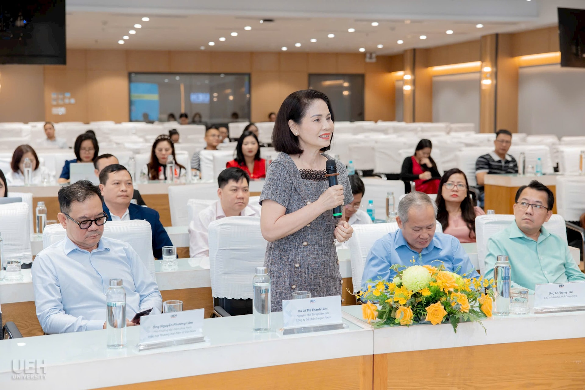 Bà Lê Thị Thanh Lâm - Nguyên Phó Tổng Giám đốc Công ty Cổ phần Saigon Food chia sẻ