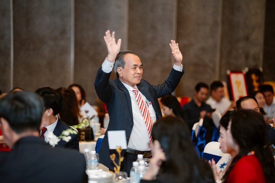 ông Nguyễn Đặng Hiến - Chủ nhiệm Câu lạc bộ Doanh nhân Quảng Trị Miền Nam, Tổng giám đốc Công ty TNHH SX&TM Tân Quang Minh