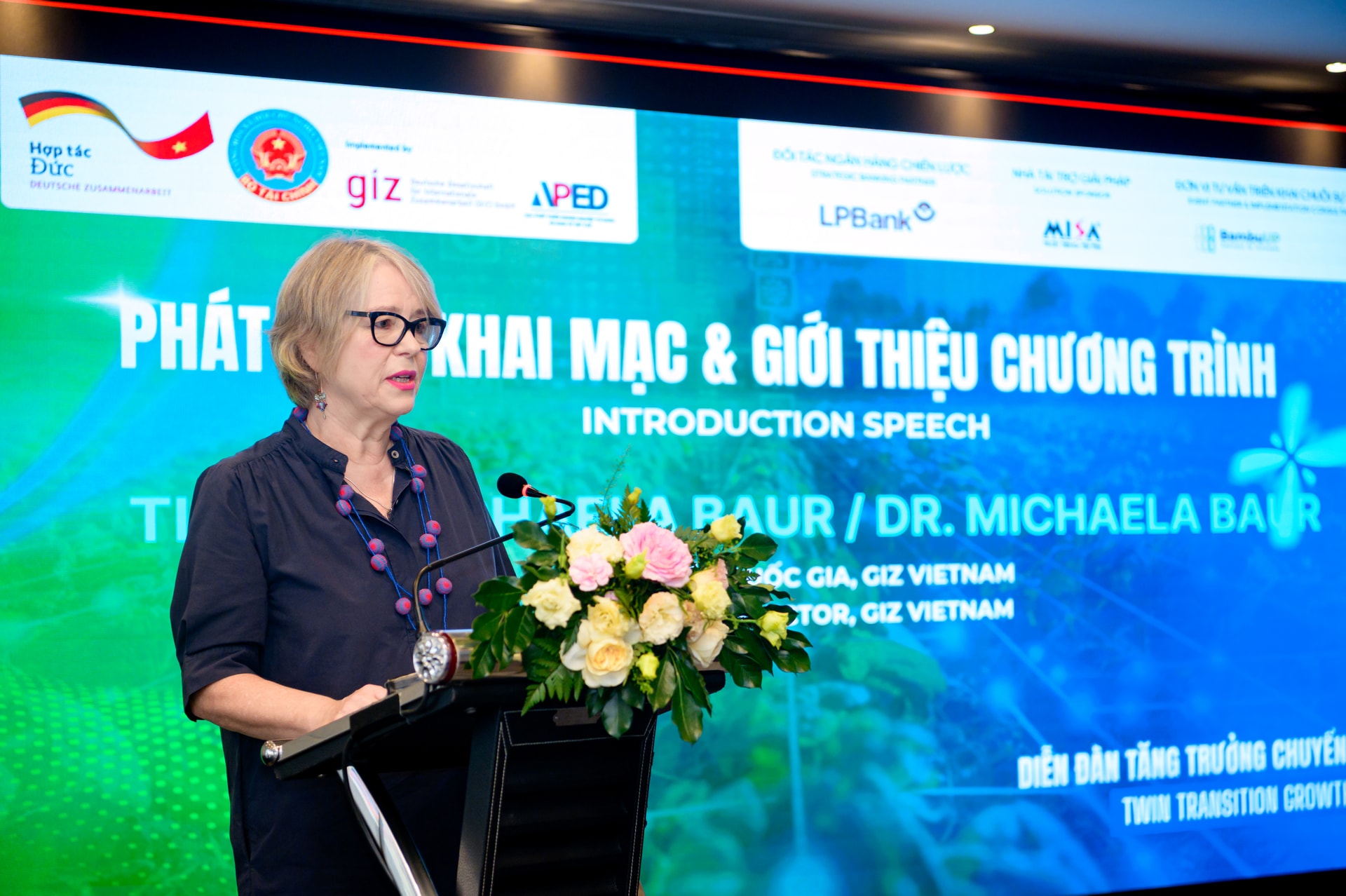 Tiến sĩ Michaela Baur, Giám đốc quốc gia GIZ Vietnam
