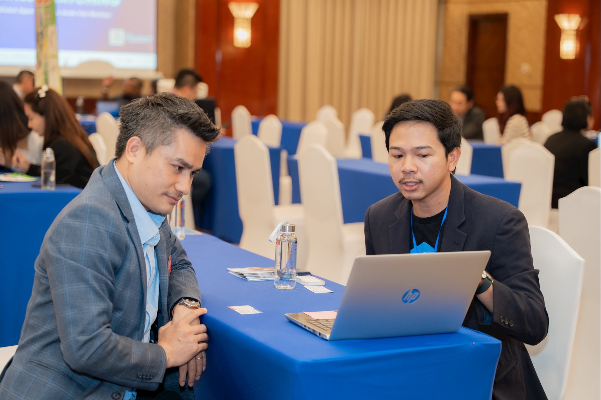 Hoạt động Business Matching 1-1, chốt deal hợp tác tại sự kiện. Ảnh- InnoLab Asia