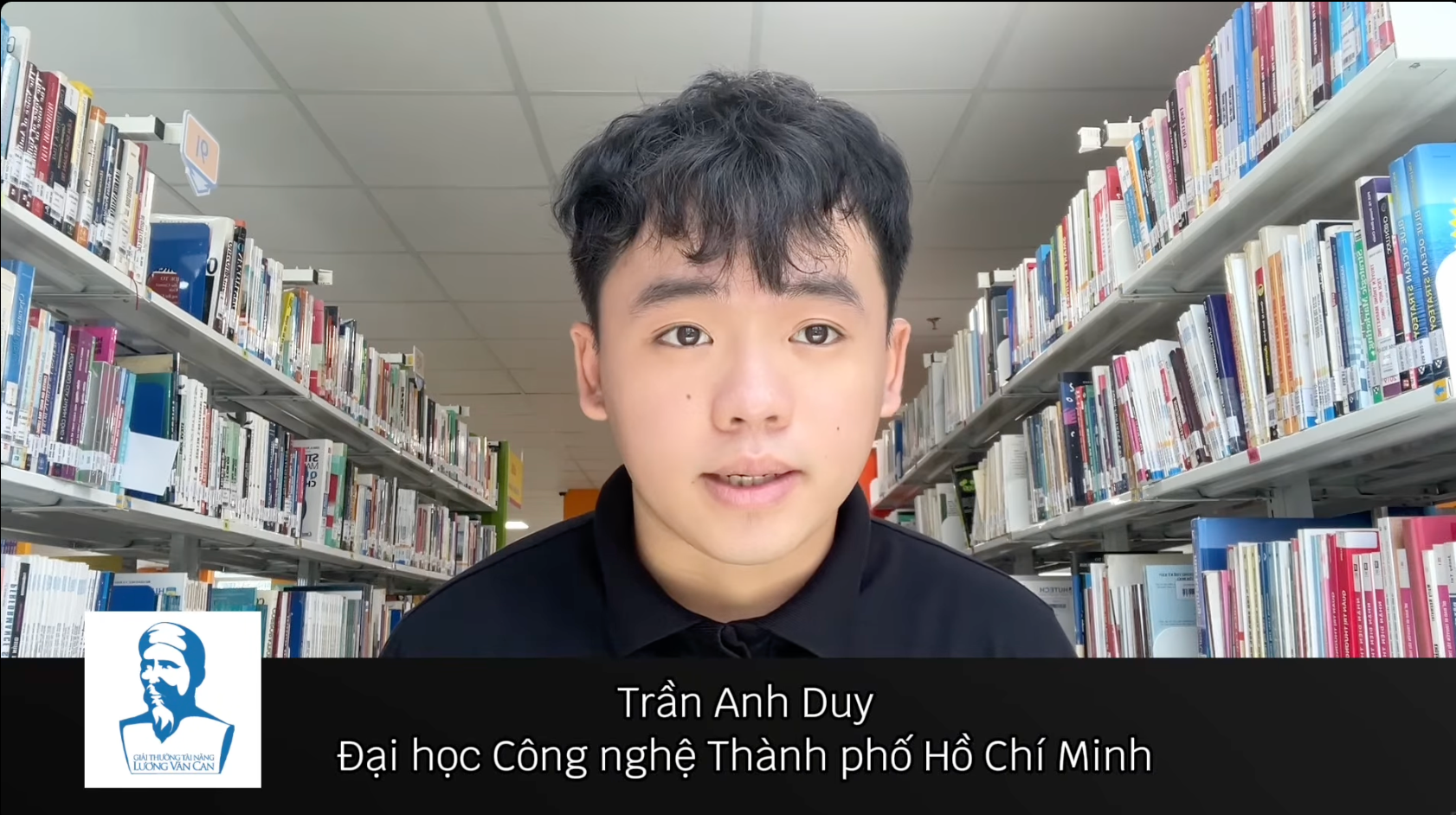 Thí sinh Trần Anh Duy tham gia dự thi video
