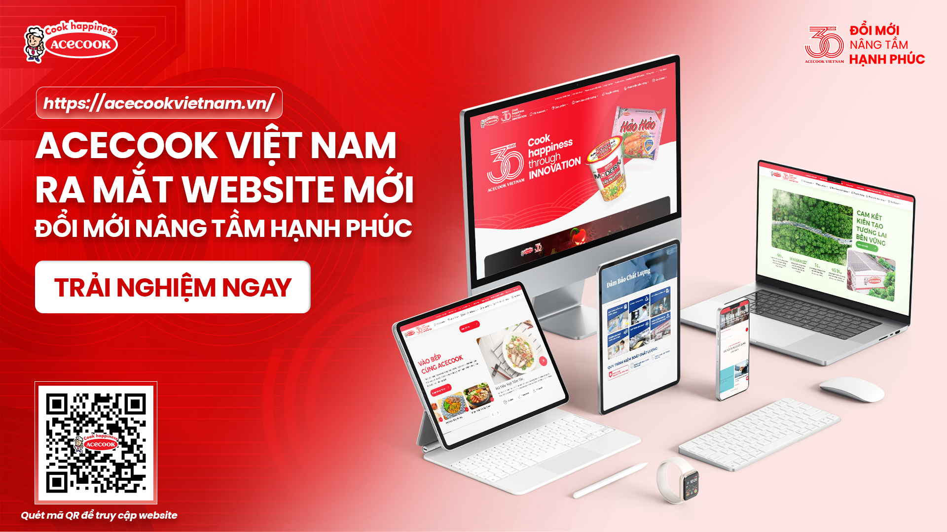 Banner Website Acecook Vietnam
