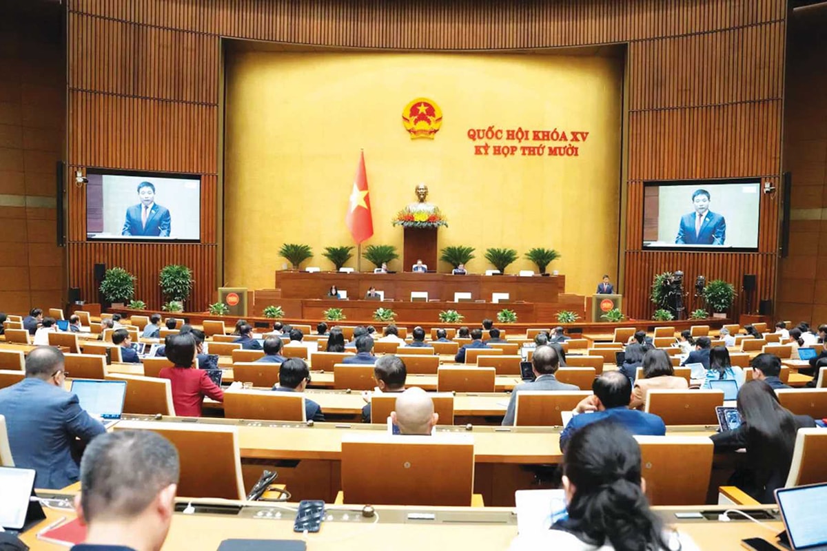 Phiên thảo luận về Dự án Luật Thuế thu nhập cá nhân và dự án Luật Quản lý thuế (sửa đổi) chiều 19_11 copy