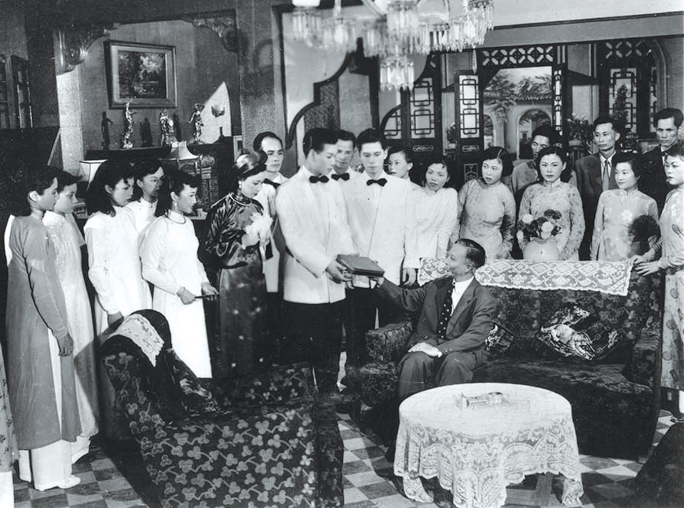 Một cảnh quay trong phim Kiếp Hoa