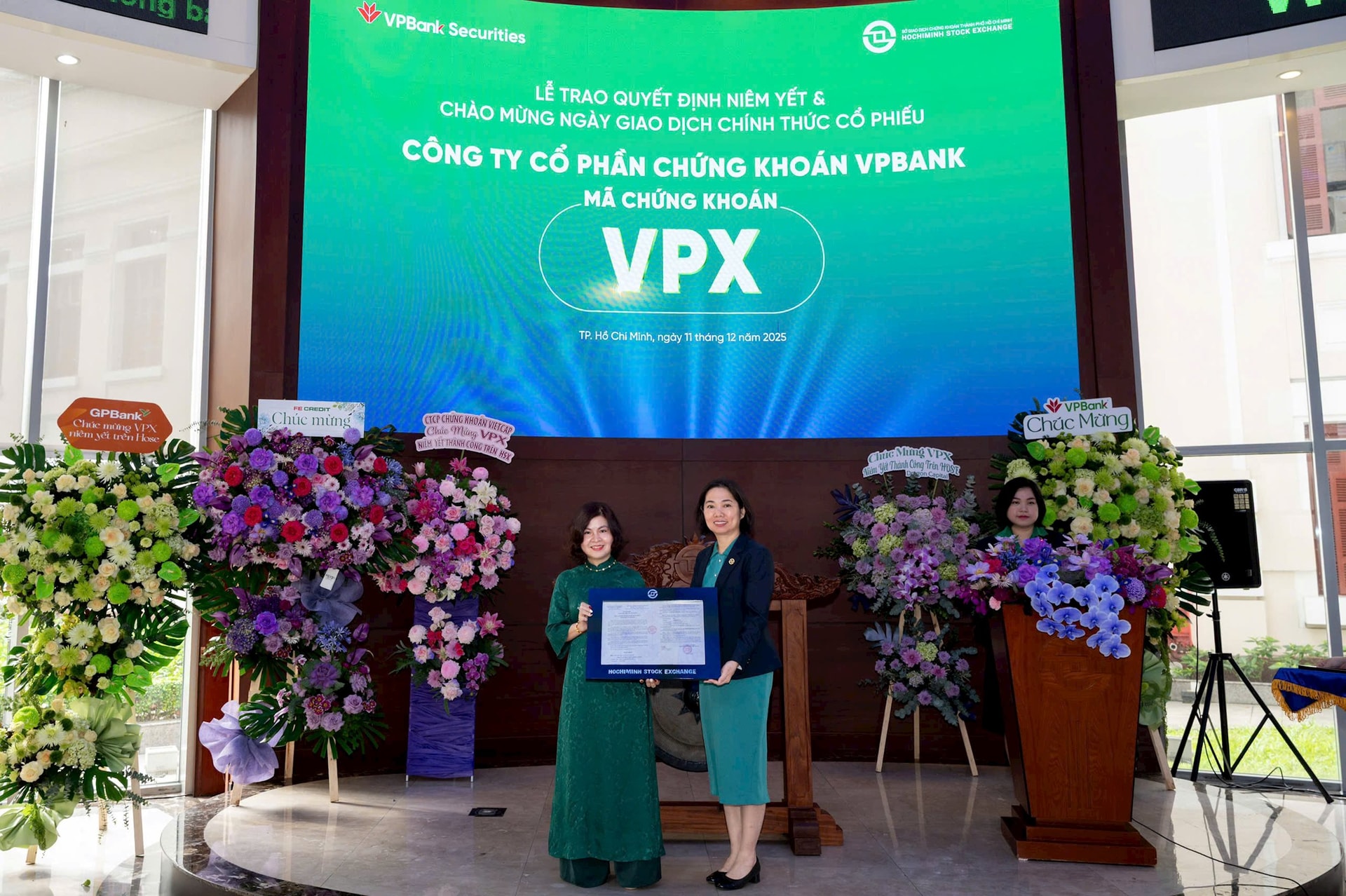 VPBankS_Nhận quyết định niêm yết