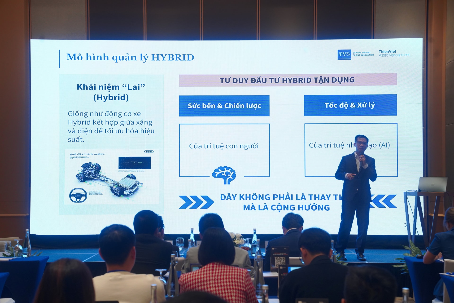 Ông Trần Vinh Quang - Tổng giám đốc Công ty TVAM cho rằng nhà đầu tư muốn tự chủ trong quyết định nhưng không muốn đơn độc khi thị trường trở nên phức tạp