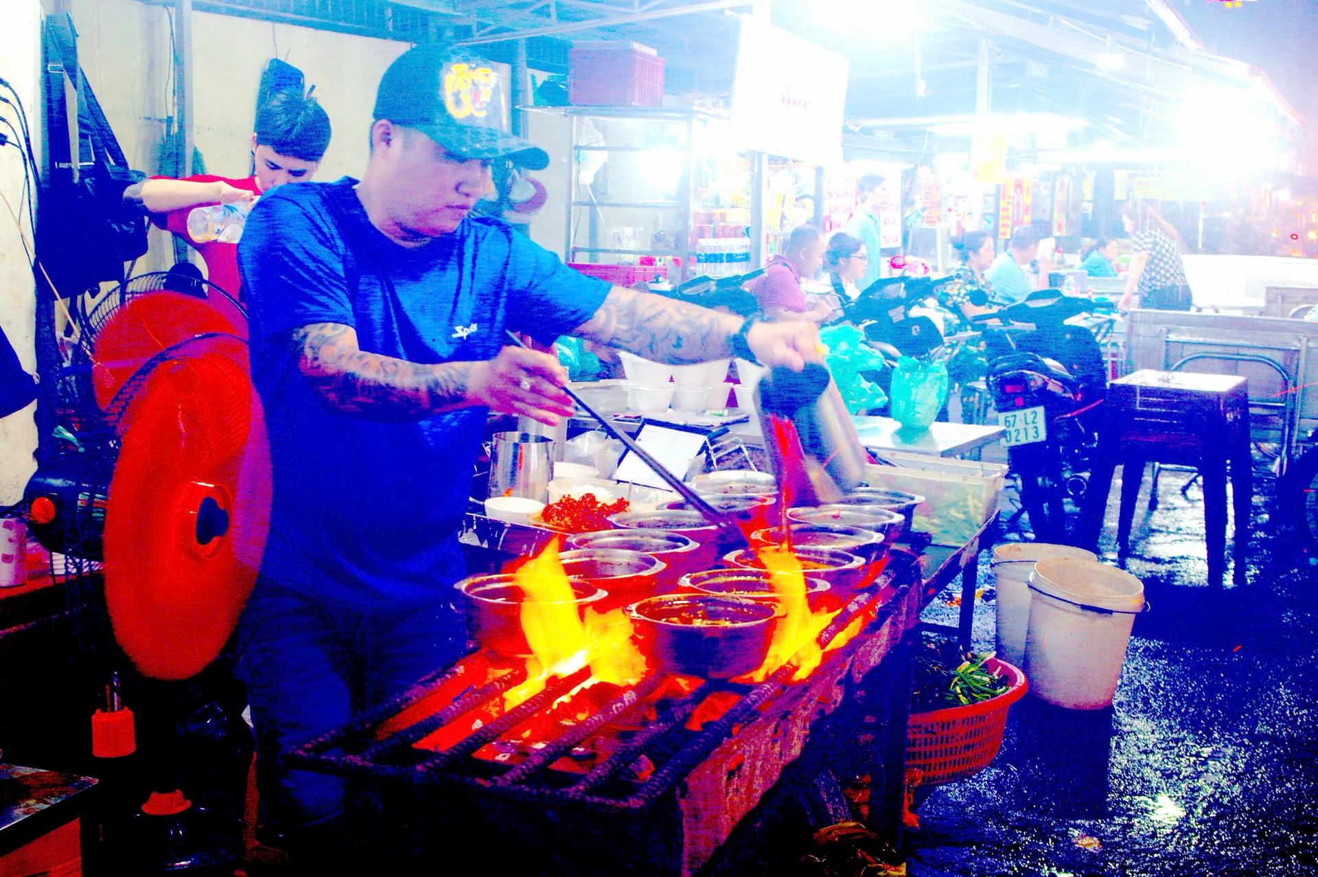 Các đầu bếp trổ tài