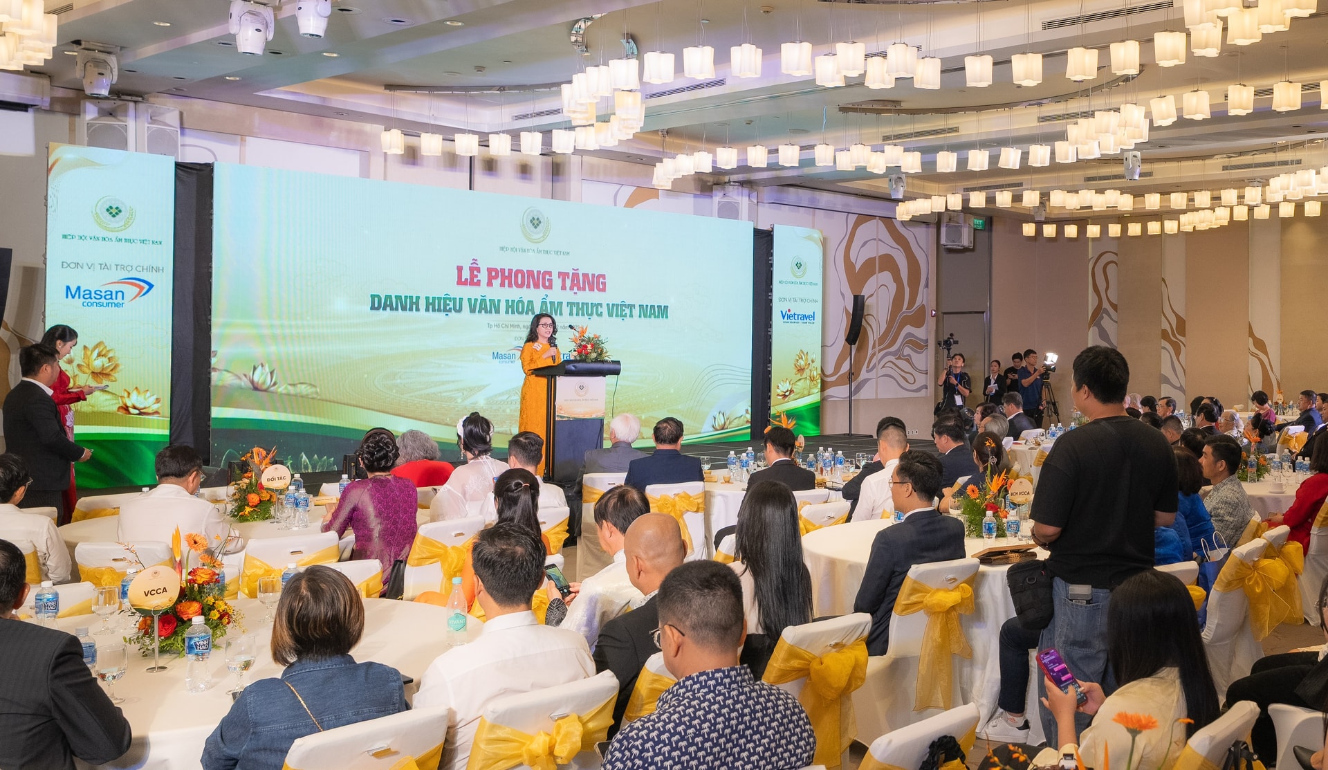 4_Đại diện Công ty Cổ phần Hàng Tiêu dùng Masan - Nhà tài trợ chính của chương trình phát biểu tại sự kiện