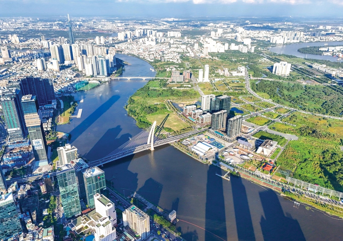 Tại TPHCM, trung tâm tài chính quốc tế được xác định có diện tích khoảng 900 ha, thuộc địa bàn phường Sài Gòn, phường Bến Thành và phường An Khánh