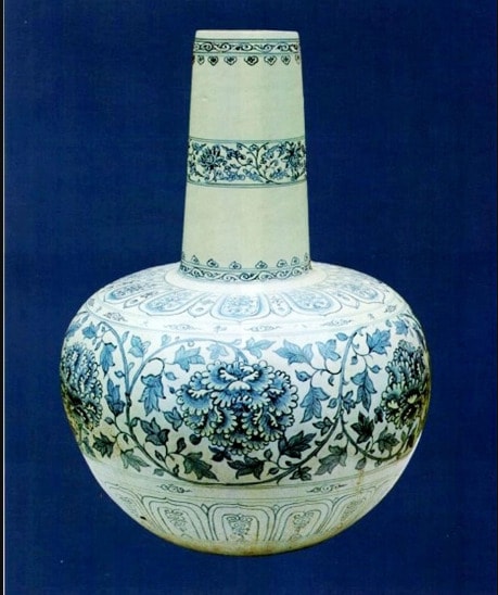 Bình gốm Chu Đậu được lưu giữ tại Thổ Nhĩ Kỳ