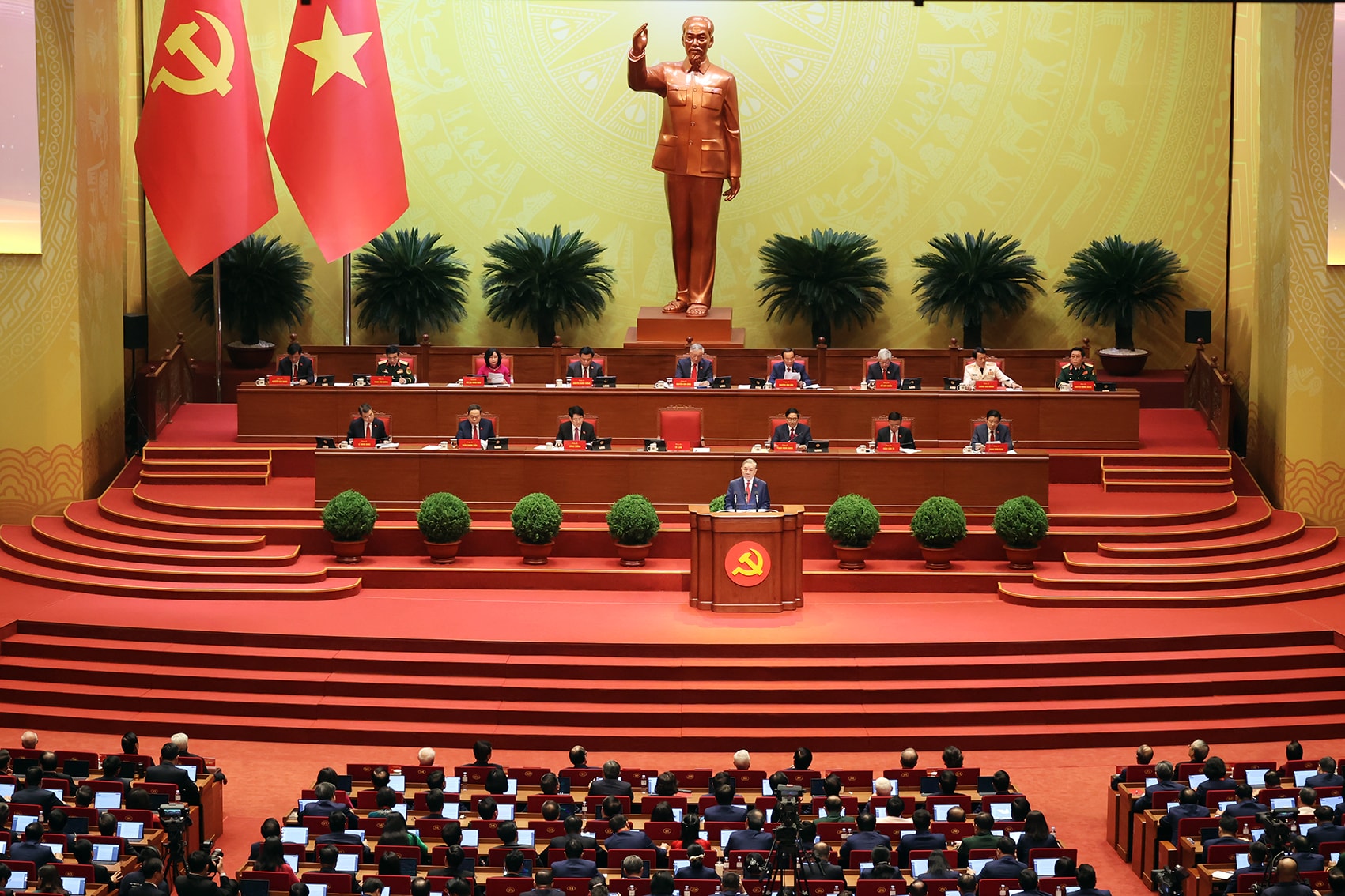 Các chính đảng, tổ chức và bạn bè quốc tế gửi thư, điện chúc mừng tới Đại hội XIV của Đảng- Ảnh 1.