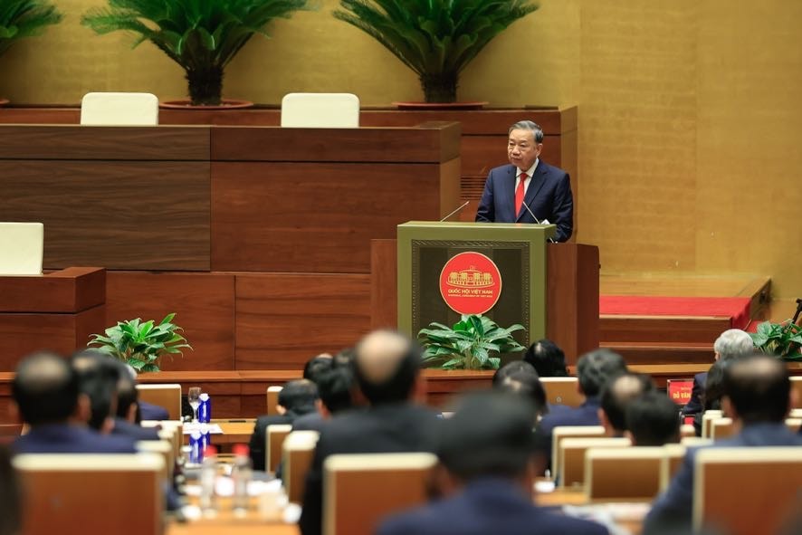 Toàn văn Phát biểu chỉ đạo của Tổng Bí thư Tô Lâm tại Hội nghị toàn quốc nghiên cứu, học tập, quán triệt và triển khai thực hiện Nghị quyết Đại hội XIV của Đảng- Ảnh 3.