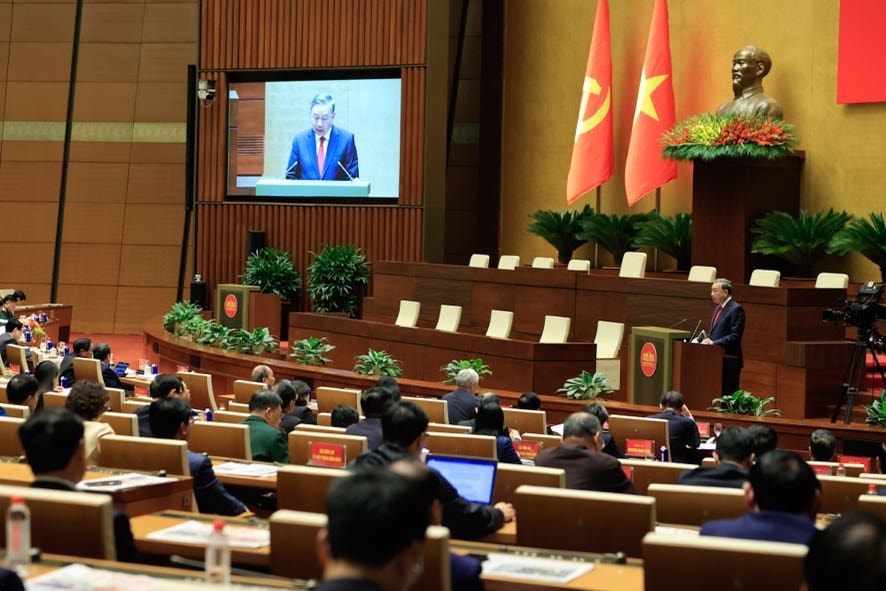 Toàn văn Phát biểu chỉ đạo của Tổng Bí thư Tô Lâm tại Hội nghị toàn quốc nghiên cứu, học tập, quán triệt và triển khai thực hiện Nghị quyết Đại hội XIV của Đảng- Ảnh 2.