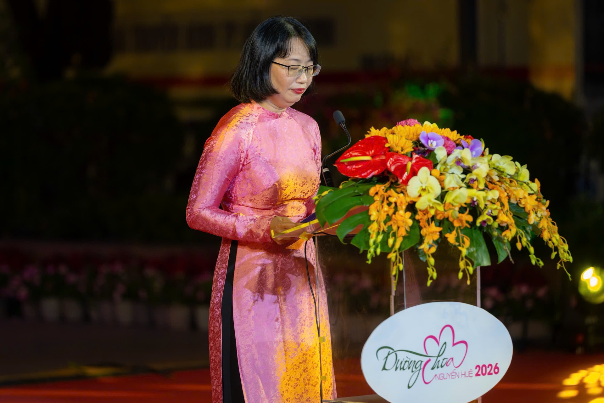 Bà Trần Thị Diệu Thúy - Phó Chủ tịch UBND TP.HCM phát biểu tại sự kiện