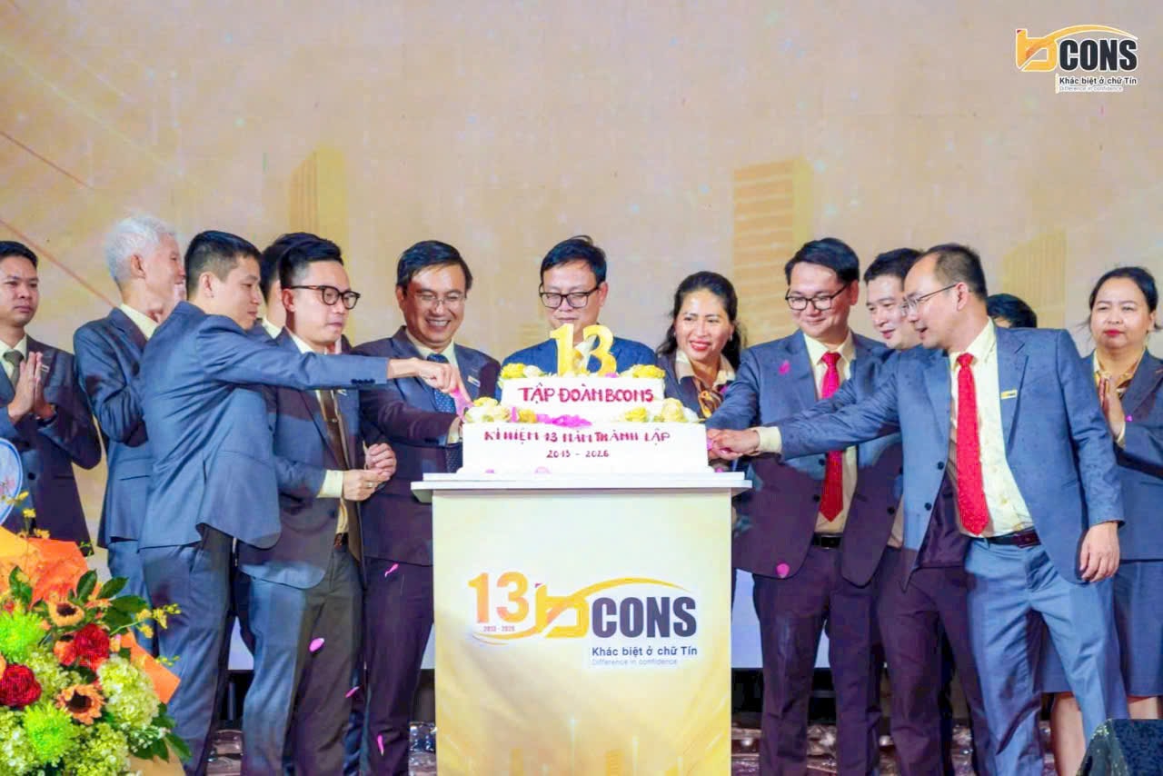 TẬP ĐOÀN BCONS 13 NĂM THÀNH LẬP