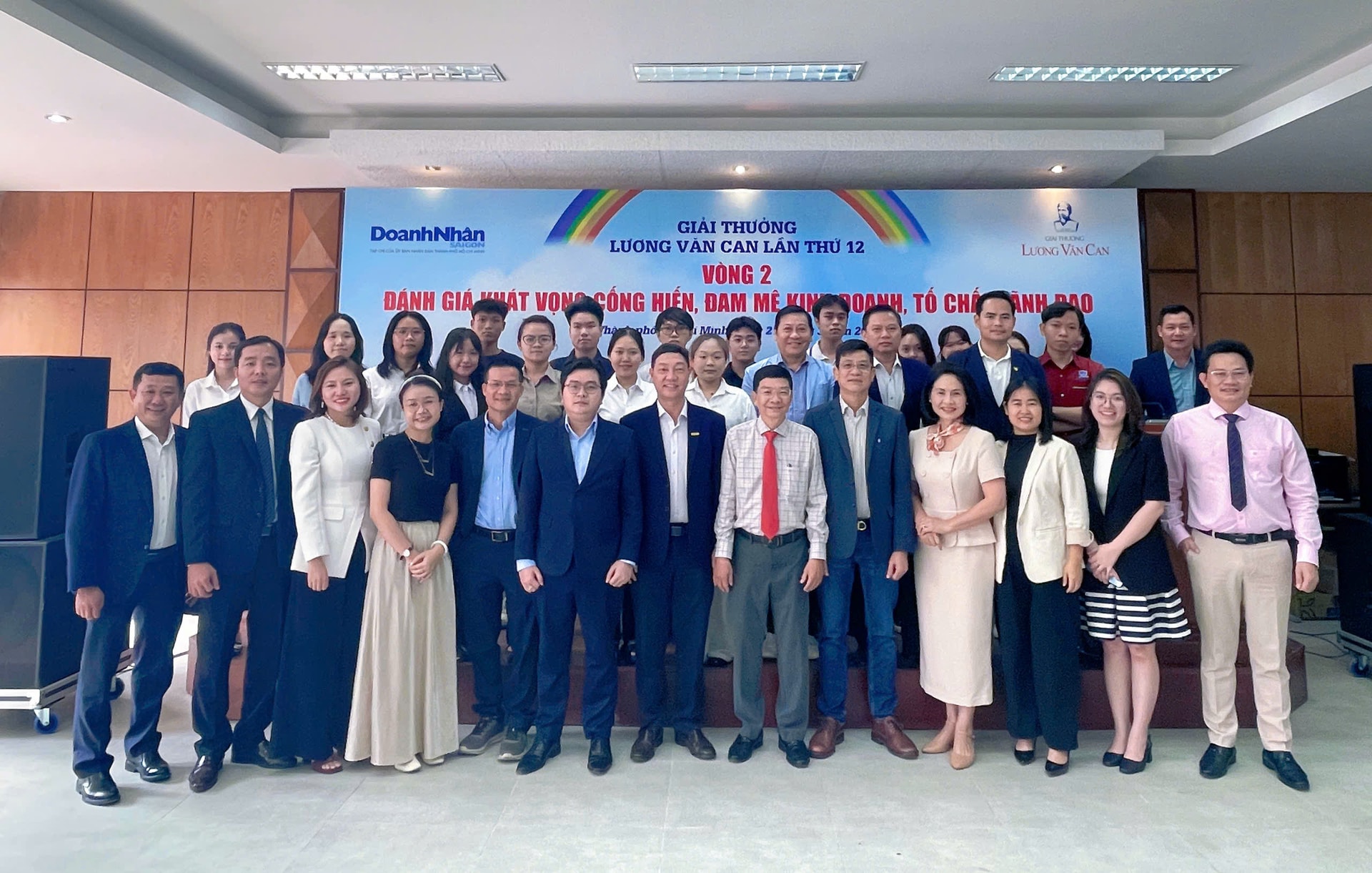 Ban tổ chức, ban giám khảo cùng tất cả các bạn sinh viên tham gia đợt 2 sáng 21.3