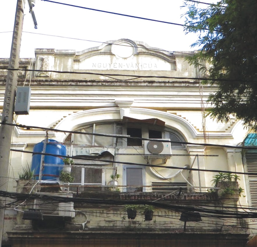 Di tích nhà in Nguyễn Văn Của trên đường Nguyễn Du, TP.HCM
