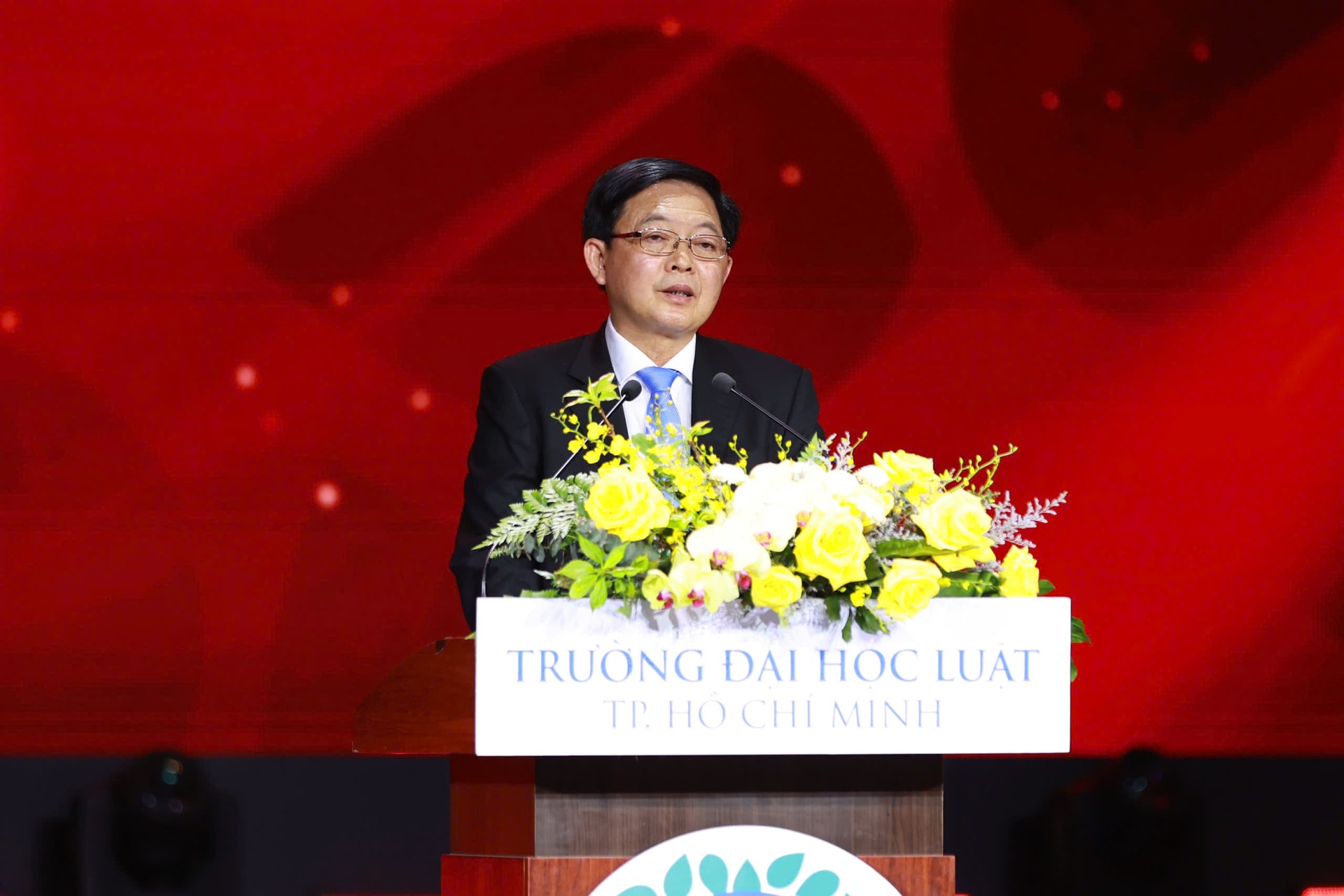 Ông Hồ Trung Dũng - Phó Thủ tướng phát biểu tại sự kiện