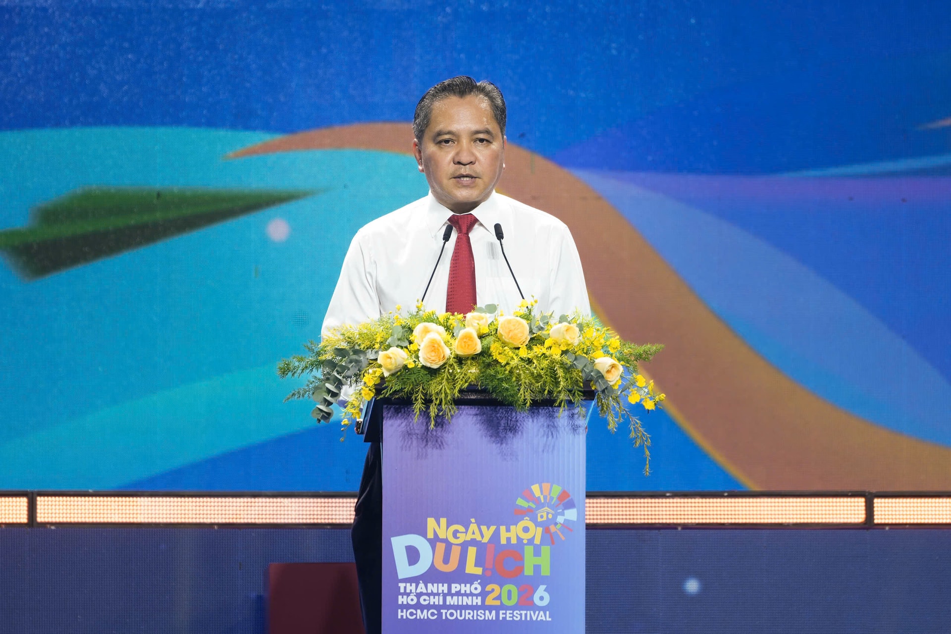 ông Phạm Huy Bình - Giám đốc Sở Du lịch TP.HCM cho biết ngày hội năm nay không chỉ mở rộng về quy mô mà còn tạo hiệu ứng thị trường rõ nét, góp phần kích cầu du lịch trong mùa cao điểm